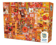 Title: Cobble Hill All Things Orange Puzzle - 1,000 Pieces