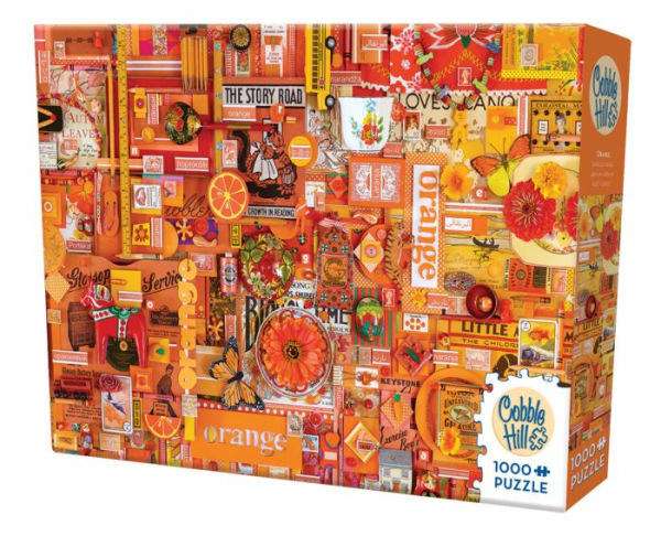 Cobble Hill All Things Orange Puzzle - 1,000 Pieces