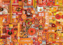 Alternative view 2 of Cobble Hill All Things Orange Puzzle - 1,000 Pieces