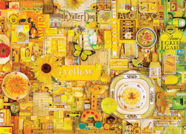 Cobble Hill All Things Yellow Puzzle - 1,000 Pieces