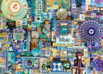 Alternative view 2 of Cobble Hill All Things Blue Puzzle - 1,000 Pieces