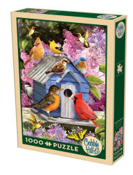 Title: Cobble Hill Spring Birdhouse Puzzle - 1,000 Pieces