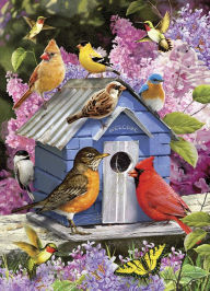 Title: Spring Birdhouse 1,000 pc puzzle