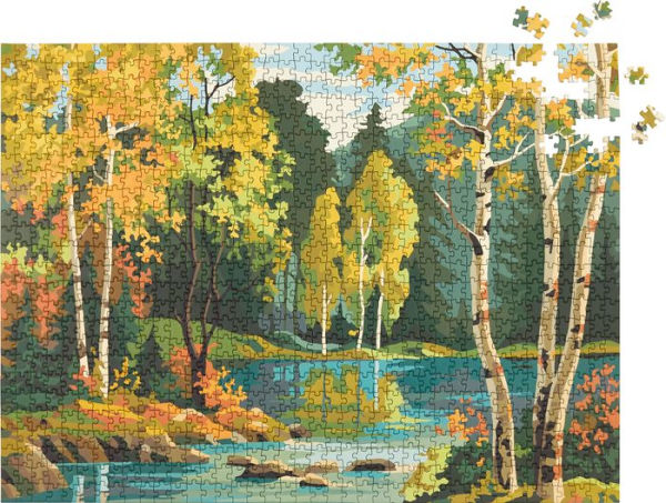 Paint By Numbers - Forest - 1000 Piece Puzzle