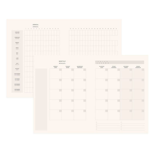 Wildflowers Undated Planner