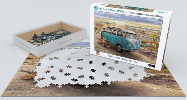 VW Love & Hope Bus 1000 PC Puzzle