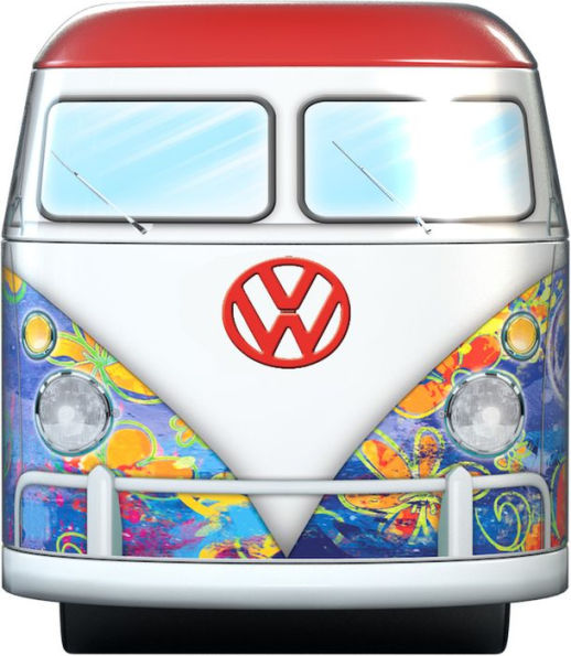 VW Wave Hopper Shaped Tin w/550 Piece Puzzle