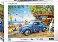 Title: VW Beetle Surf Shack 1000 PC Puzzle