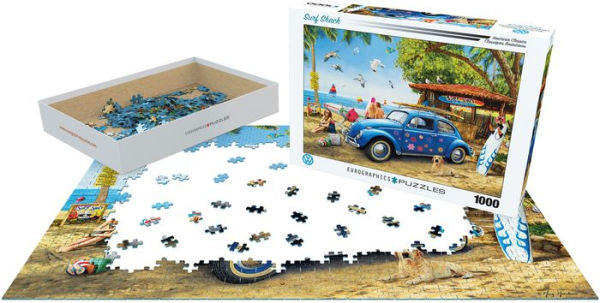 VW Beetle Surf Shack 1000 PC Puzzle
