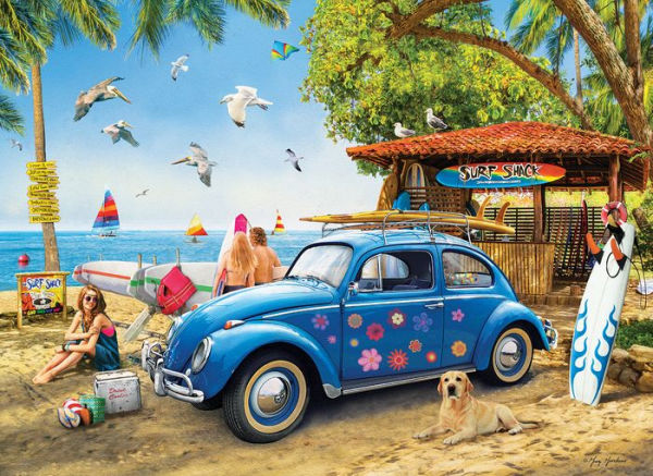 VW Beetle Surf Shack 1000 PC Puzzle