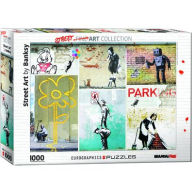 Title: Banksy Collage 1000 Piece Puzzle