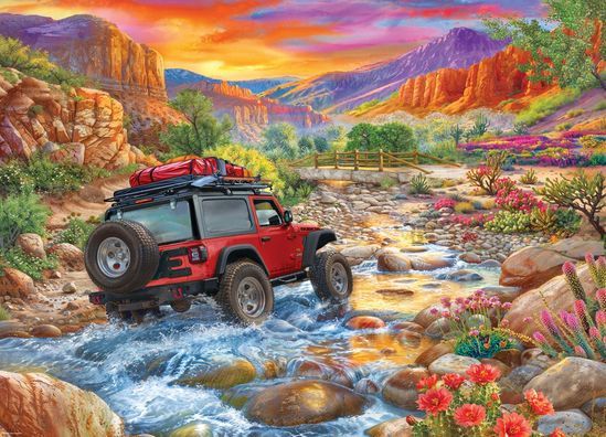 Jeep Rocky Ride 1000 Piece Puzzle