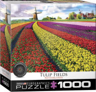 Tulip Fields Netherlands 1000 Piece Puzzle