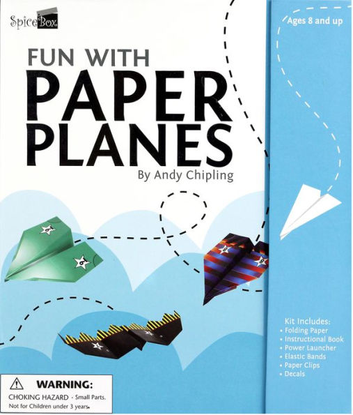 The Paper Airplane Book & Kit Fold and Fly Barnes And Noble NEW