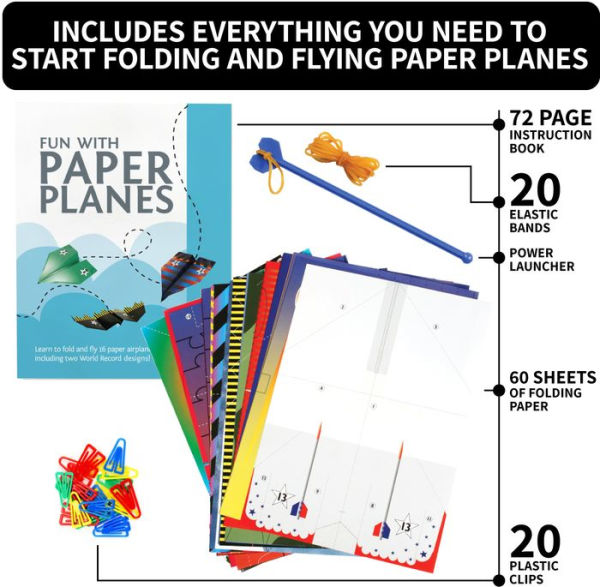 Fun with Paper Planes Book and Kit