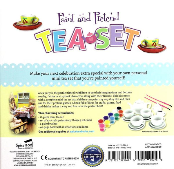 Hands On Paint & Pretend Tea Set