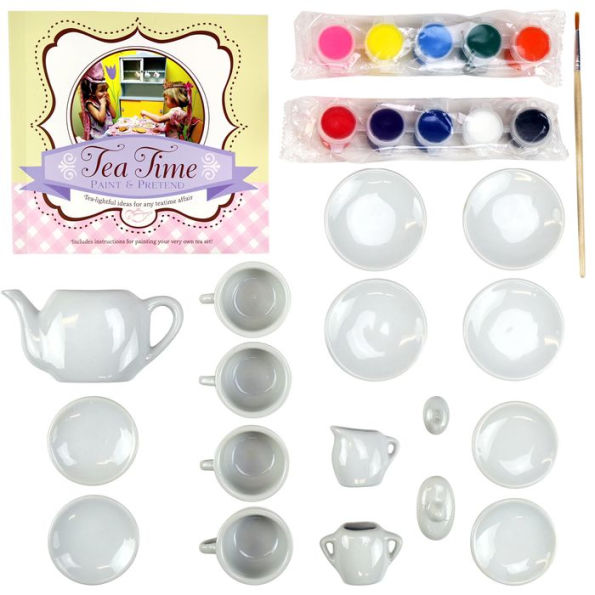 Hands On Paint & Pretend Tea Set