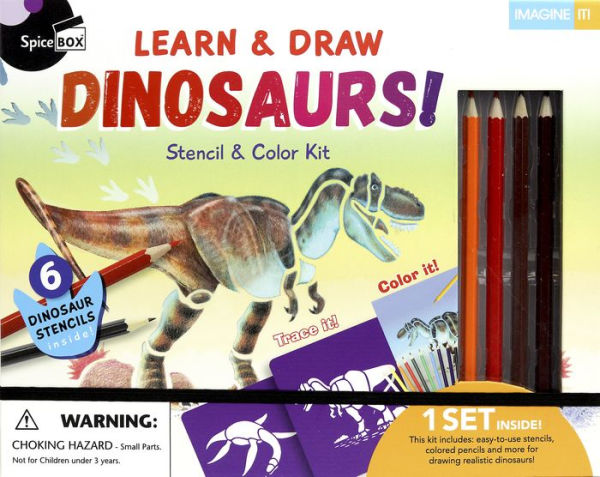 Imagine It! Learn & Draw Dinosaurs