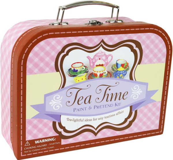 Suitcase Tea Time Paint and Pretend