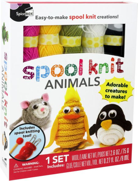 Make & Play Spool Knit Animals