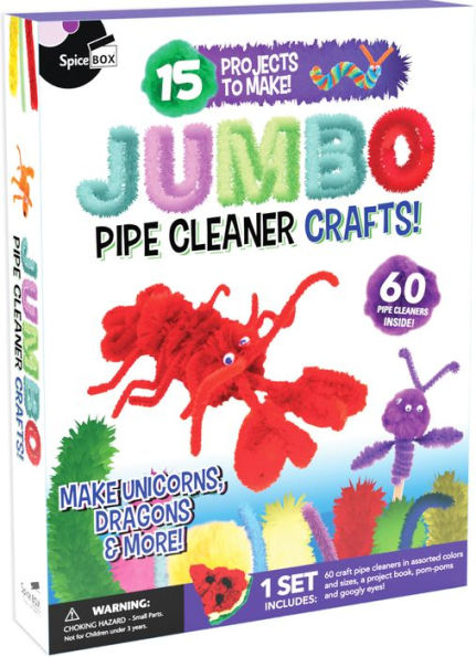 MAKE AND PLAY JUMBO PIPE CLEANER CRAFTS