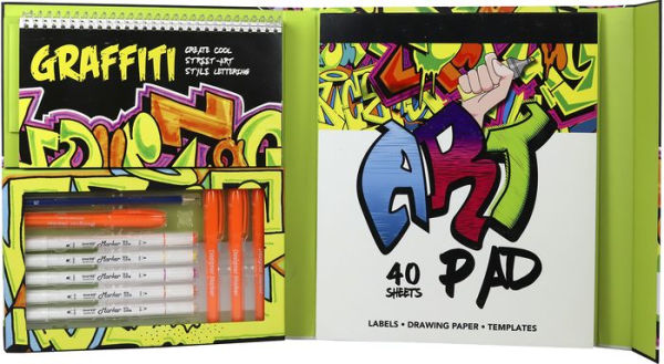 Spicebox Children's Art Kits Petit Picasso Calligraphy for Kids