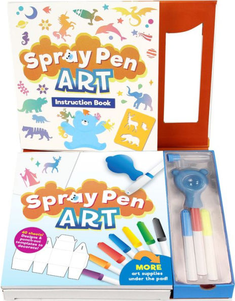 SpiceBox Imagine It! Blow Pen Art Kit