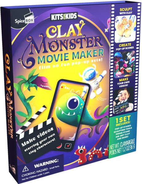 Kits for Kids Clay Monster Movie Maker