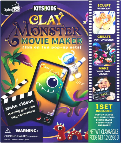 Kits for Kids Clay Monster Movie Maker