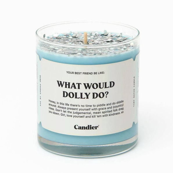 What Would Dolly Do Candle
