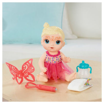 baby alive fairy face paint doll