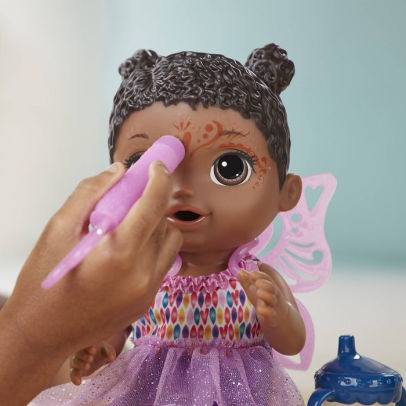 hasbro baby alive face paint fairy doll