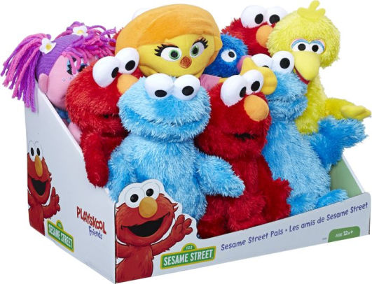 sesame street characters stuffed animals