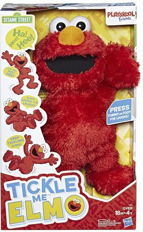 SES TICKLE ME ELMO PLUSH