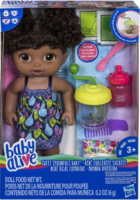 baby alive sweet spoonfuls baby doll