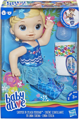 baby alive swimming baby
