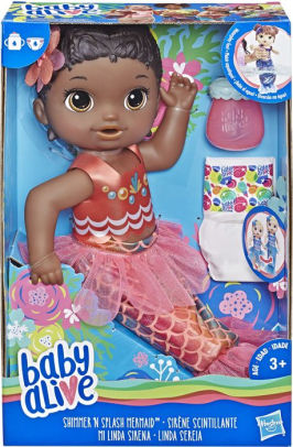 shimmer and splash mermaid baby alive