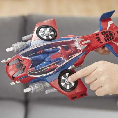 spiderman plane toy