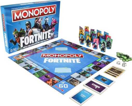 Monopoly Fortnite - roblox burger board game