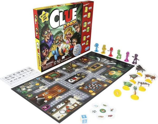 Clue Junior: The Case of the Broken Toy Board Game