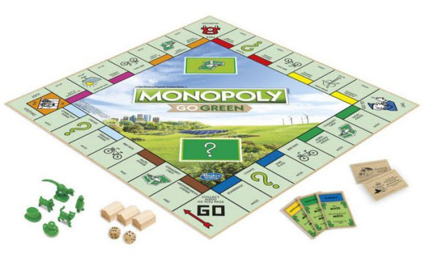 Monopoly Go Green Board Game