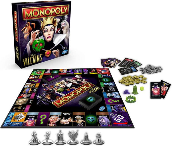  Hasbro Gaming Monopoly: Disney Tim Burton's The Nightmare  Before Christmas Edition Board Game, Fun Family Game for Kids Ages 8 and Up  ( Exclusive) : Toys & Games