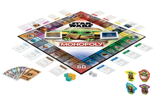 Monopoly Star Wars The Mandalorian The Child Baby Yoda By Hasbro Inc Barnes Noble