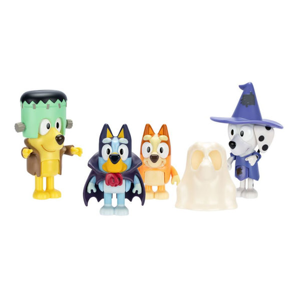 BLUEY S11 FIGURE 4PK COSTUME PARTY