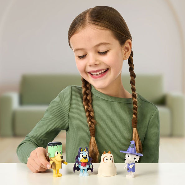 BLUEY S11 FIGURE 4PK COSTUME PARTY