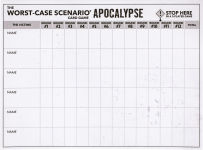 Alternative view 5 of Worst-Case Scenario Apocalypse Card Game by Moose Games