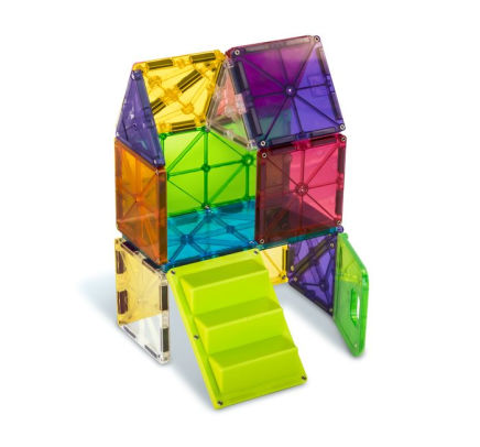 magna tiles house