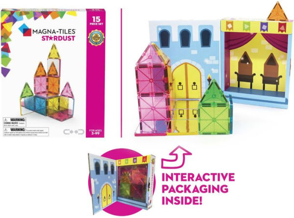 MAGNA-TILES® Classic 32-Piece Magnetic Construction Set, The ORIGINAL  Magnetic Building Brand