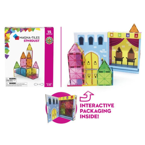 MAGNA-TILES Classic 32-Piece Magnetic Construction Set, The ORIGINAL  Magnetic Building Brand