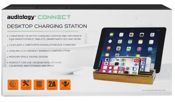 Desktop Charging Station - 2 Port 2 Amp